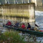 Ausfahrt aus Donauschleuse D09