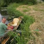 Uwe im Ruderboot Wa09