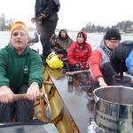 Gluehweinkocher auf der Barke DC10