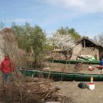 Anlegestelle an einer Fischerhuette DD10