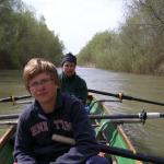Levon und Christel im Ruderboote DD10