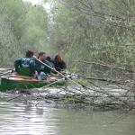 Ruderboot auf Kanal Crasnicol DD10