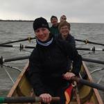 Rudervierer bei Donau km 0 Schwarsches Meer DD1002