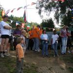 Zuschauer bei der Siegerehrung Drachenbootrudercup Kleinmachnow 2010