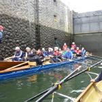 Ruderboote Schleuse Kleve WRT10