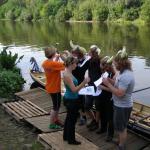 Siegerehrung Drachenjaeger Drachenbootcup 2010