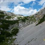 Geroellfeld unterhalb des Miesberg L10