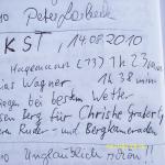 Gipfelbuch Pleschnitzzinken L10