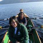 Orlik Stausee Ruderer Moldau 2010