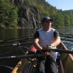 Ruderboot obere Moldau Moldau 2010