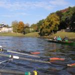 Ruderboote Schloss Pillnitz Moldau Elbe 2010