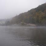 Slapy Staumauer Ruderer Moldau 2010