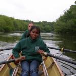 Nirina Chrishe rudern auf der Warthe 2010