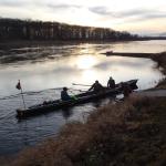 Wittenberg Ruderboot Silvesterfahrt 2011
