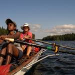 Frauenpower im Ruderboot S11