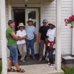 Ruderinnen fertig zum Kirchenbesuch S11