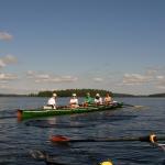 Rudervierer auf dem Saimaa S11