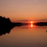 Sonnenuntergang Ristavesi S11