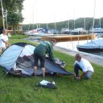 Zeltaufbau AH Lehnin WRT 2011