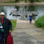 Steg in Honnef Rheinwanderfahrt 2011