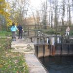 Kinder an der Spreewaldschleuse 11