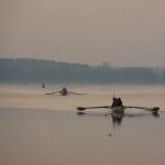 Ruderboote auf dem Dolgensee Spreewald 11