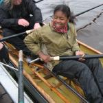 Nirina am Ziel Osterholz Scharnbeck Winter2011