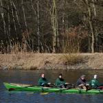 Proberudern beim Anrudern Kleinmachnow 2012