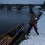 Adventsschmuck am Boot Pirna 2012