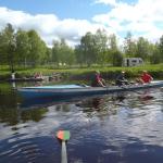 Ablegen am Campingplatz Ivalo Finnland 2012