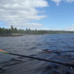 Auf dem Weg nach Norden Ruderboote Inari 2012