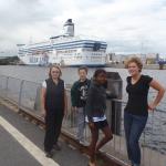 Stockholm Ruderer vor der Synphony Finnland 2012