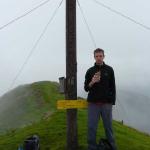 Jens Pleschnitzzinken im Regen Loipold 2012