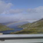 Regenbogen ueber Mageroya Porsangenfjord 2012