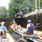 Schleuse Gross Wasserburg Spreewald 2012