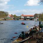 Viele Ruderboote Tag der offenen Tuer 2012