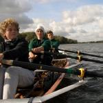 Baumgarten Inrigger auf der Elbe USE2012