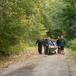 Boot umtragen an der Ilmenau USE2012