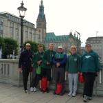 Hamburger Rathaus mit Ruderern USE20212