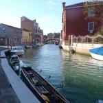 Ruderboote in Murano Venedig 2013