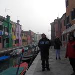 Ruderer in Burano Venedig 2013