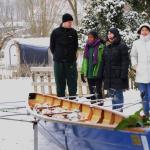 Anrudern im Schnee 2013