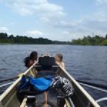 badende Ruderinnen Bug 2013