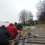 Anlegen in Lom Donau 2013