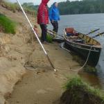 mal wieder ein Gewitter kurz vor dem Ziel Bug 2013