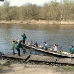 Proberudern beim RC KST Tag der offenen Tuer 2013