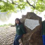 Jo und LingLing am Weserstein 2013