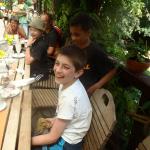 Kneipenbesuch am Zermuetzelsee Altruppin-Wanderfahrt 2014