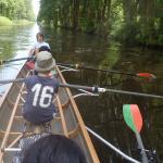 Ruppiner Kanal Ruderboot Altruppin-Wanderfahrt 2014
