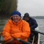 Wawa und Bente im Regen Donau 2014